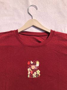 ‼️mehroon colour new crop top🛑🛑