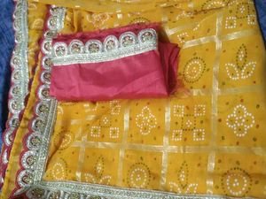 Chhath Special New Bandhani Saree
