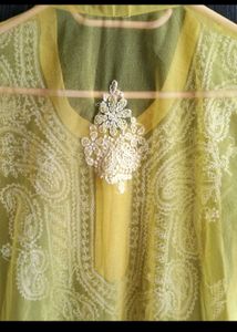 Chikankari Kurta + Slip