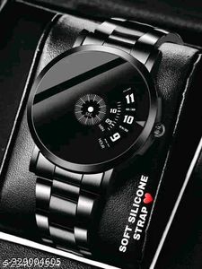 Sleek Black Watch
