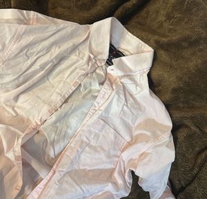 Pink Button-Down Shirt