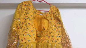 Haldi Frock Stitched