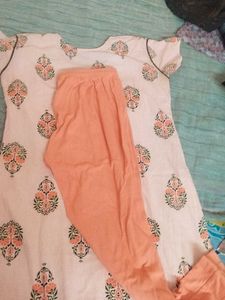 Floral Print Kurta