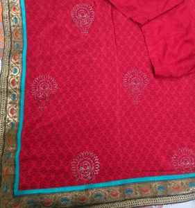 Pretty Red Saree❤️🔥😍