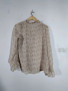 Vintage Ruffle Blouse