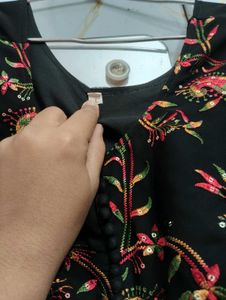 embroydary long kurti