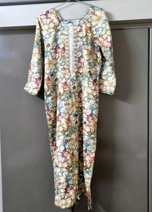 Floral Print Kurta set