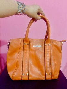 Caprese Orange Handbag