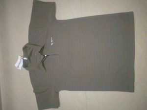 Stylish Grey Polo T-Shirt