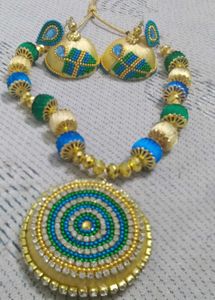 Silk Thread Jewellery Sets