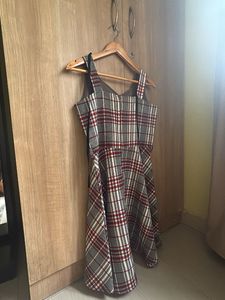 Checked Mini Dress