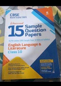 arihant English sample paper