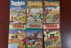 Set of 6 TINKLE COMICS