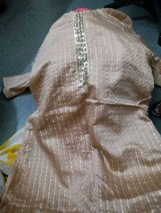Elegant golden Kurta
