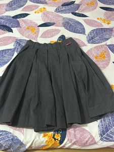 Grey Skirt Of Uniform