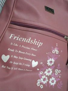 Stylish Pink Backpack