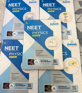 Set Of 5 (RM Batch 2025 Neet Prep Physics Books )