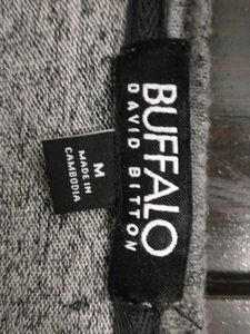 Grey And Black Coloured Sweat Shirt