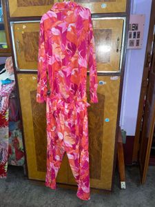 PlusS Floral Print Co-Ord Set