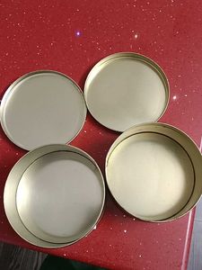 Vintage Baklava Tins (Set of 4)