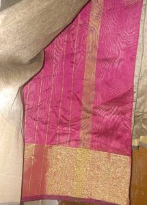 Art Silk Saree Without Blouse