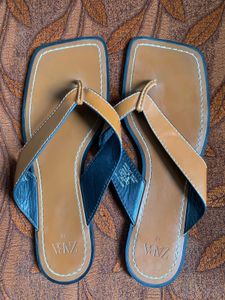 ZARA brown Thong Sandal
