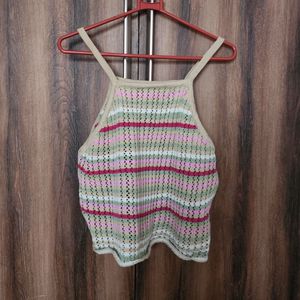 Multicolor Fancy Top