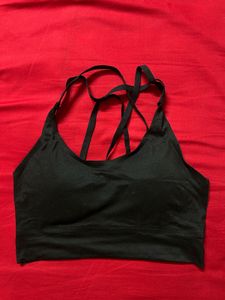 Black Sports Bra