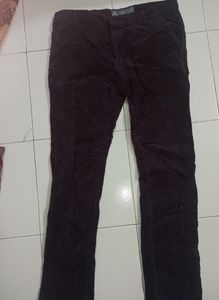 Brown Velvet Jeans
