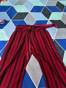 Striped Wide Leg Pants