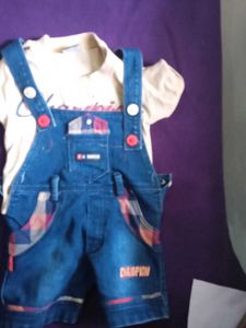 Cute Kids Denim Outfit