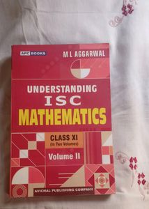 ISC Mathematics By Ml Aggarwal Class 11