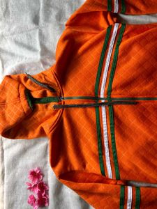 Orange Hoodie