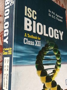 ISC Biology textbook for Class 12 (by Dr. PK Agraw