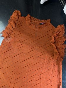 Ruffled Party Wear Top