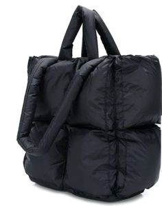 the puffer sqaure tote bag