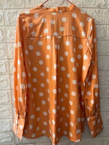 Polka Dot Bow Blouse