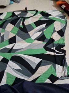 Abstract Print Top