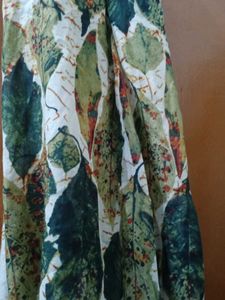 Leaf Print Scarf