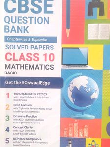 CBSE MATHEMATICS QUESTION BANK (BASIC)
