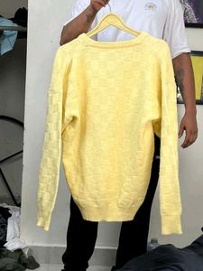 Lacoste Yellow Sweater