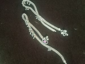 PURE SILVER 45gm PAYAL 🔥