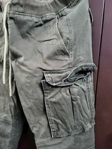 Olive Green Streetwear Cargos