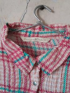Plaid Button-Down Shirt