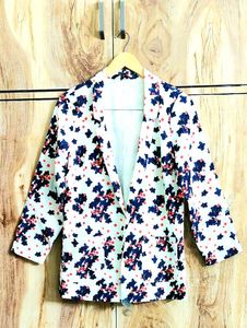 Printed Coat Size-38