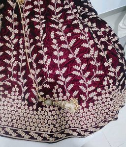 Elegant Maroon Lehenga Choli