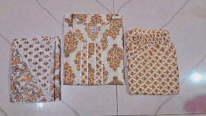 Block Print Cotton Suit Set