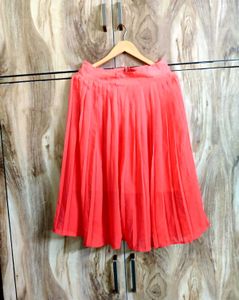 Rust Colour Skirt Size-28-30