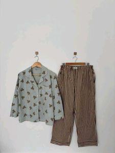 Teddy Bear Print PJ //Pinterest