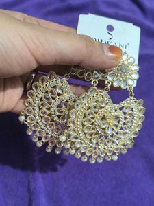 Elegant Kundan Earrings